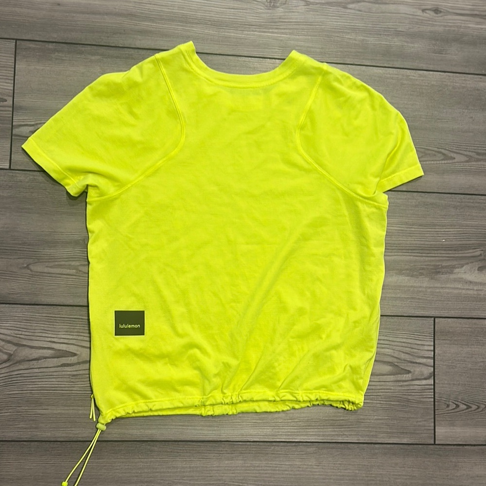 Lululemon Neon Yellow T-Shirt